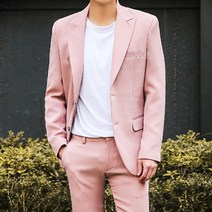 머시따 남성용 퍼펙트 컬러 싱글 블레이져