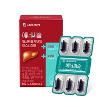 대웅제약 에너씨슬 밀크씨슬 루테인 아스타잔틴 24g, 30정, 1개