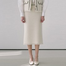 라메레이 LINE TWEED 스커트