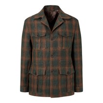 맨온더분 남성용 체크 필드 자켓