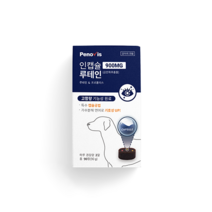 페노비스 인캡슐 강아지 눈 영양제 루테인 900mg 눈&눈물 백내장 예방 90g 1개