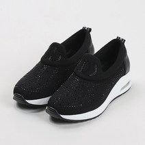 코나블루 여성용 비즈 스니커즈 슬립온 3cm DT3196