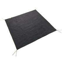 지오프리 사각 텐트 그라운드 시트 270, 블랙