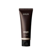 OBge 젠틀 피니쉬 쉐이빙젤, 80g, 1개