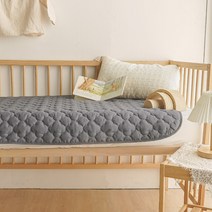 쁘리엘르 유아용 디유 순면 방수 패드, 진그레이