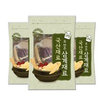 올바른상회 국산재료로 만든 삼계재료, 3개
