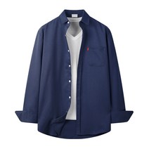 해리슨 남성용 594 리얼 무지 셔츠