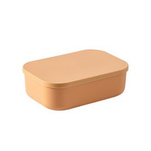 뚜껑이 있는 물품 또는 의류 보관함 XXL, 노랑, 1개