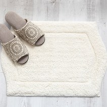 까사스토리 디포라 욕실용 발매트, 아이보리