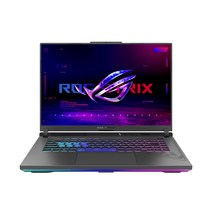 에이수스 2023 ROG 스트릭스 G16, Eclipse Gray, 코어i7, 512GB, 16GB, Free DOS, G614JI-N4027