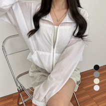 밀키버터 여성용 바람막이 점퍼