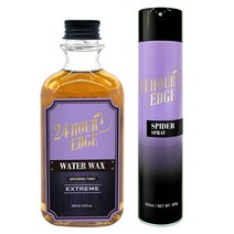에빈 엣지 그루밍 토닉 워터왁스 익스트림 300ml   스파이더 스프레이 300ml 세트, 1세트