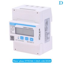 단상/삼상 DIN-레일 미터 5(80)A 1.5(6)A (RS485) 전력 인버터 전기 미터 DDSU666 DDSU666-H DTSU666, as pic_4