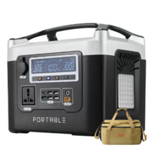 올인원 파워뱅크 캠핑용 차박 대용량 베터리 220v 겸용, 1300W/1000Wh
