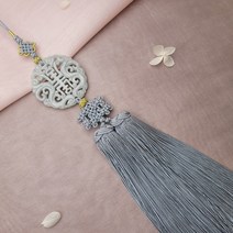 혜수 한복 노리개 혼주 신부 전통 액세서리 그레이