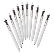 MITSUBISHI Pencil 미쓰비시 연필 젤 볼펜 Uniball One 0.5 Black 10 Pieces Hako UMNS05.24, 1개, 상품명참조