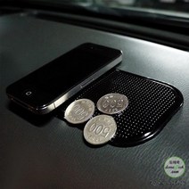 레이 모닝 대쉬보드 논슬립 붙이는 거치대 핸드폰패드 접착패드, 화이트, 1개