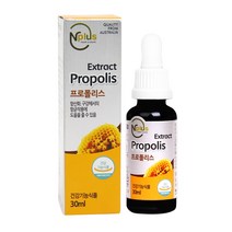 엔플러스 프로폴리스 리퀴드 액상 30ml 면역 비염 감기 구강항균 항산화 플라보노이드, 30ml 리퀴드(액상), 1개