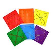 (가베가족) KS8510 큰솔스토밍 양면지오보드 6인세트(5핀/원형24핀), 단품