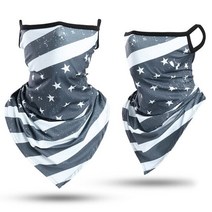 오토바이 얼굴마스크 3d national flag balaclava moto bandana face mask cover 스카프 사이클링 바이커 귀 교수형 여름 남성 여성, 05 미국