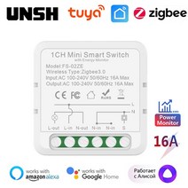 투야 와이파이 지그비 스마트 전력 미니 라이프 알렉사 구글 홈 앨리스 16A, 2.Zigbee Switch