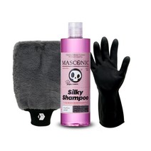 매스코닉 실키 카샴푸 고농축 셀프 중성 프리워시 세차 차량용 고무장갑, 2.매스코닉 실키 카샴푸500 스페셜