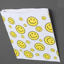 90P 11X14CM 종이봉투 스마일 붕어빵 군고구마 종이백