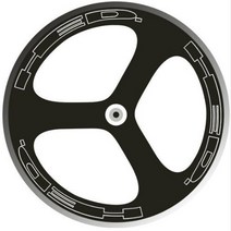 자전거용품 카본 휠 데칼 자전거 스티커 로드 바이크 700c 림 레이싱 12 윤곽 2 휠/세트, [06] 3-spoke wheel