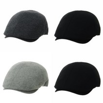 보카시 심플 클래식 코튼 헌팅캡 플랫캡 체크헌팅캡 남자헌팅캡