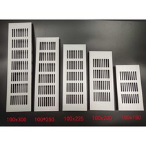 에어송풍기 새롭고 알차다 배기 난방 컵 히트 영화 찬장 그릴 문 설비 출 P무기 구멍판 발열 편 장식 3545233815, W100*L400 실버