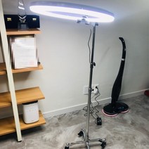 대한 LED 링라이트 링조명 방송 촬영조명, 고급 삼각대 ST-8021-14인치-블랙