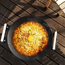 레벤픽 IH 무쇠 그리들 풀세트(32cm+스텐뚜껑+가방) 캠핑용 그릴 인덕션 겸용 주물 야외 솥뚜껑 불판 거치대 화로대, IH 무쇠 그리들_풀세트(32cm+스텐뚜껑+가방)