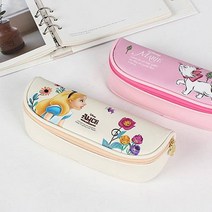 디즈니 캐릭터 반달 봉제필통 펜케이스 펜슬케이스, 마리에