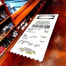 Bill 카펫 미끄럼 방지 패션 카펫 럭셔리 브랜드 영수증 바닥 매트 크리에이티브 욕실 러그 거실 물세척카페트타일