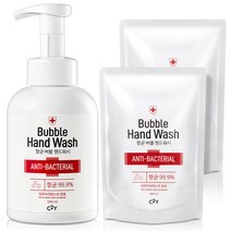 시투와이 항균 버블 핸드워시 손세정제 500ml+리필용 460ml 2개, [CA1]버블핸드워시500ml+리필용460ml2개