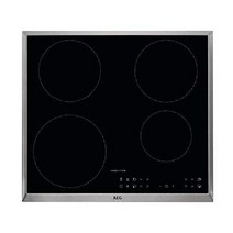 AEG IKB6430AXB 터치 스크린 냄비 감지 Hob 후드기능 인덕션 쿡탑 4개 화구, 60cm  로스팅 존 제외