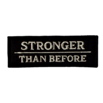 헬킹콩 벨크로 와펜 국산 헬스 패치 자수 찍찍이 운동 레터링 백팩 가방, 1개, 2) STRONGRER