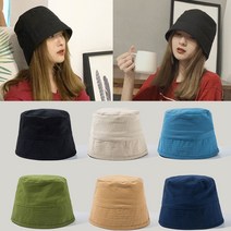 Lalladot 여성 버킷햇 벙거지모자 봄 여름 코튼 벙거지 [사은품증정]
