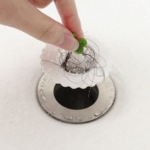 쇼핑오션선인장 세면대 머리카락 막힘방지 욕조 씽크대 하수구 배수구 거름망 1+1 머리카락거름망 배수구망 거름망 세면기거름망 배수구거름망+dhtustyvld