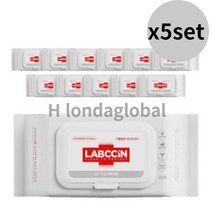 랩신 도톰한 향균 살균 손소독 티슈 캡형 60매 60팩