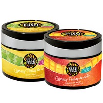 [1+1] 파모나 고보습 슈가 바디스크럽 300g*2개, 페어&크랜베리 슈가 바디스크럽, 체리&커런트 슈가 바디스크럽