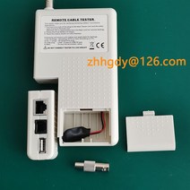 광케이블 측정기 테스터 다기능 원격 USB BNC LAN 네트워크 케이블 UTP STP 추적기 감지기 품질 도구, [01] WHITE