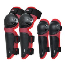 상체보호대 바이크 오토바이 보호장비 자켓 WOSAWE 키즈 MTB 오토바이 갑옷 등 붕대 척추 보호대 롤러 자전, 07 elbow knee free size_02 M
