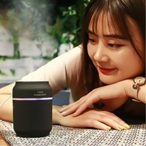 건조함no 독서실 초미니 USB가습기 침실 캠핑장 직장인 집들이 아이들방 회사 오피스, 캔가습기 블랙