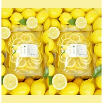 허밍테이블 수제 홈카페 레몬청 2kg (레몬듬뿍), 1kg, 1개입, 2개