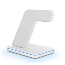 KEYXGSUL 휴대폰 무선 충전기, 화이트, 1개
