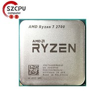 AMD라이젠 7 2700 CPU 프로세서 R7 3.2gHz 게이밍 젠 0.012 8 코어 16 스레드 16M 65W YD2700BBM88AF 소켓 AM4