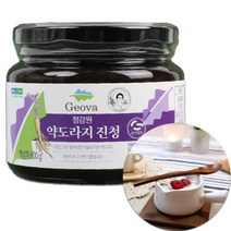빠른배송 국산 도라지청 600g 청강원 3년근 도라지함양 80% 순수 약도라지진청 + 대추나무스푼 증정 사무실 탕비실