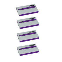 LAMY T10 만년필용 일회용 잉크 카트리지 5p, violet, 8개