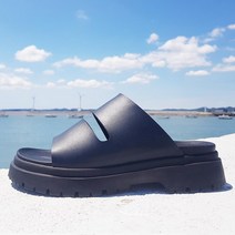 아크라 남자 5cm 키높이 스트랩 스포츠 슬리퍼